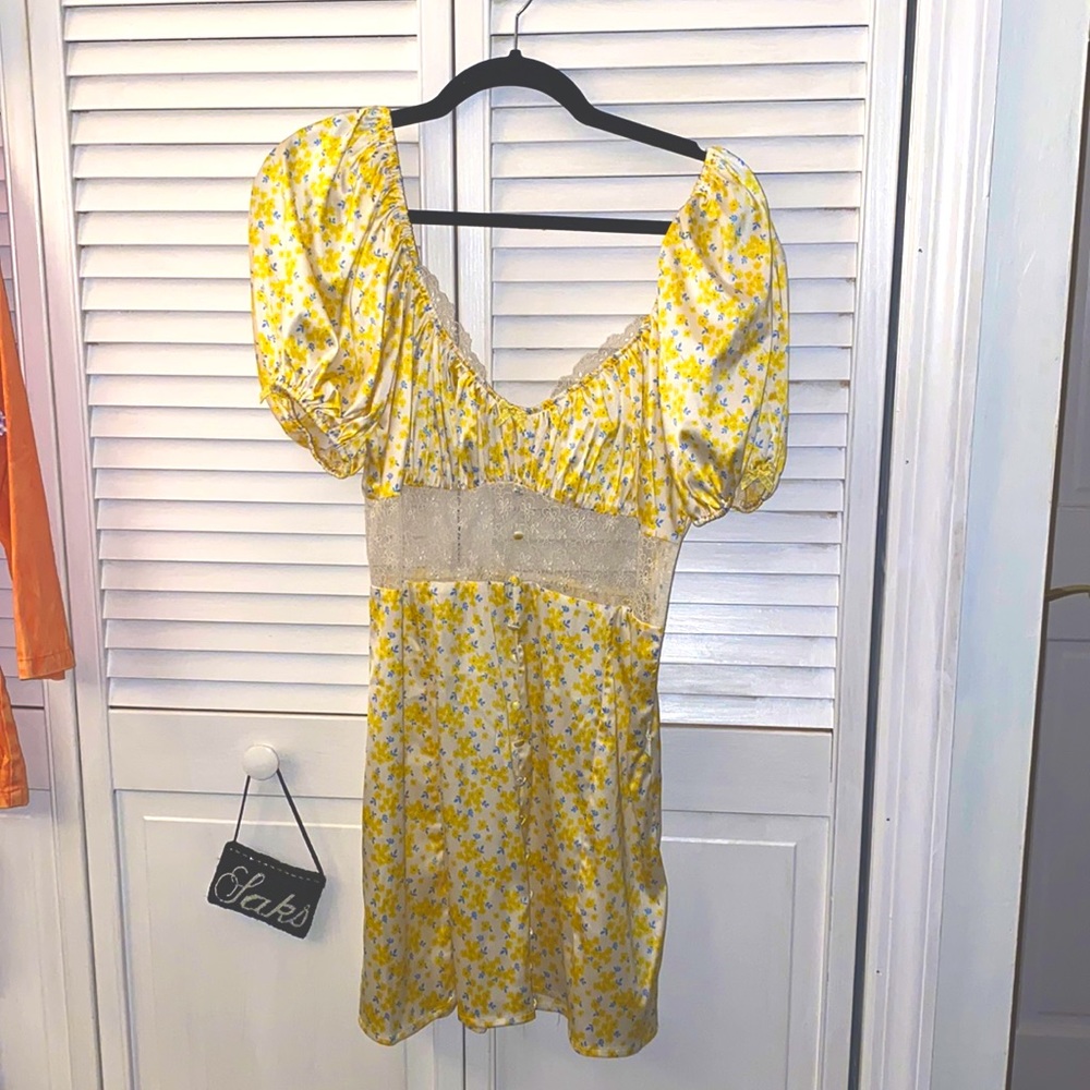 For Love and Lemons Floral Dress